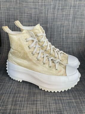 Converse Run Star Lugged High 'Golden Butterfly' Platform Sneakers Women’s 6.5